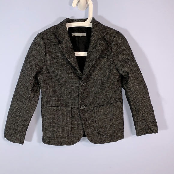 Bonpoint classic English school boy 2 button blazer flat pockets jacket wool - Picture 1 of 11